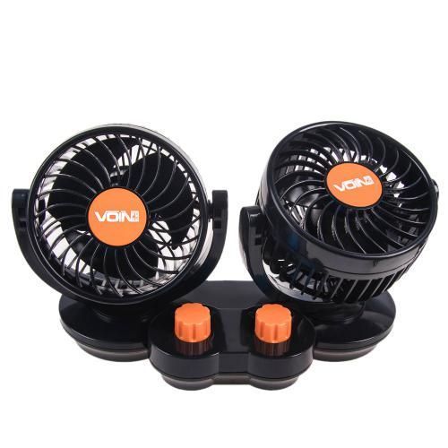 Вентилятор подвійний 4" 24V 10W дві швидкості Voin HX-T308 HX-T308 фото Вентилятор подвійний 4" 24V 10W дві швидкості Voin HX-T308 HX-T308 фото