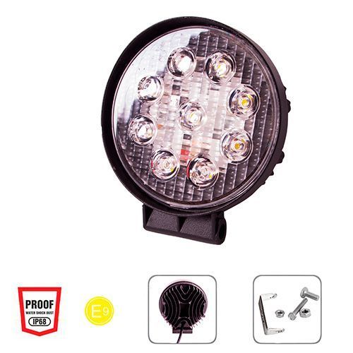 Фара світлодіодна 12-24V 27W 6000K Pulso WLP-27R1F2 WLP-27R1F2 фото