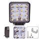 Фара світлодіодна 110х110х55мм 12-24V 48W 6000K Pulso WLP-7612 WLP-7612 фото 2