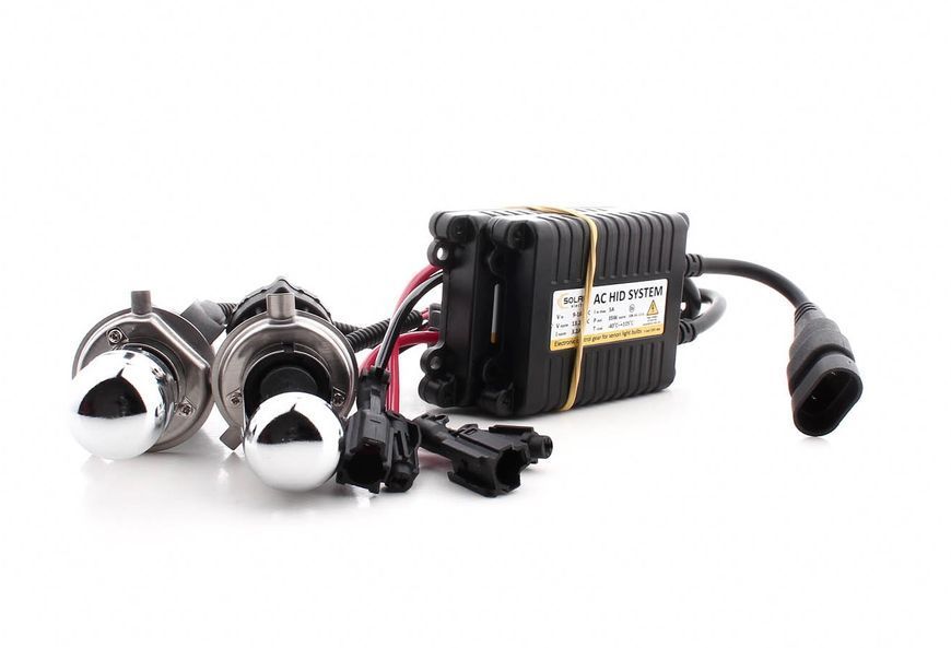 Комплект ксенону Solar H4 5000K 85V 35 W P43t-38 KET+Ballast+Wire, 2 шт. 4450 фото