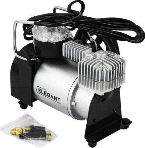 Компресор автомобільний 12v 150Вт 35л/хв Elegant Force 100 043 з Автостопом El 100 043 фото