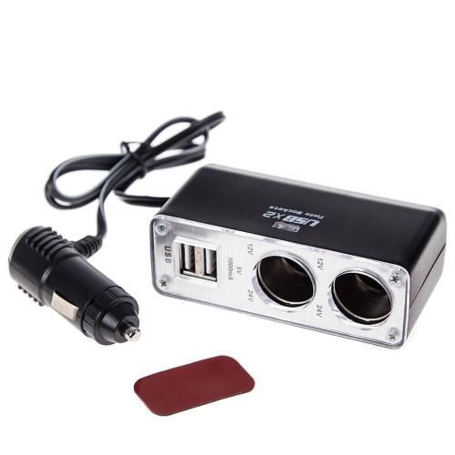 Подовжувач прикурювача 2 виходи 2 USB Voin WF-0030 WF-0030 фото Подовжувач прикурювача 2 виходи 2 USB Voin WF-0030 WF-0030 фото