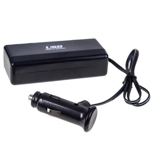 Подовжувач прикурювача 3+1USB Voin WF-0096A WF-0096A фото
