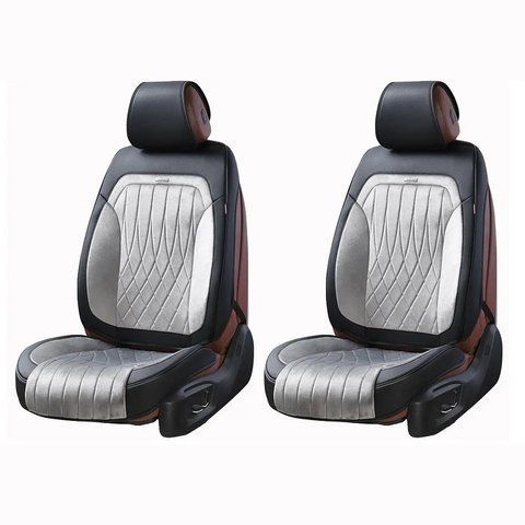 Чохли на передні сидіння алькантара 3D MODENA Сірі Elegant 700 233 El 700 233 фото