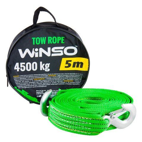 Буксувальний трос 4,5т 5м Winso 134550 134550 фото