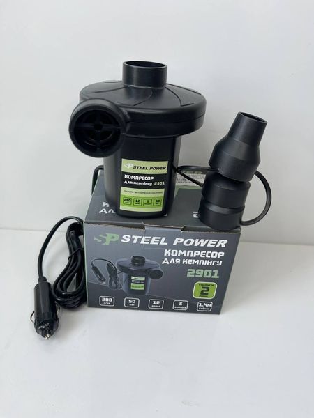 Повітряна турбінка для човнів, матраців, м'ячів Steel Power SPR 2901 SPR 2901 фото