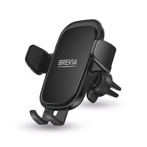 Держатель в машину Brevia AirClip GlossHold на дефлектор, для 4.7-6.8", ширина до 100мм 9391 фото