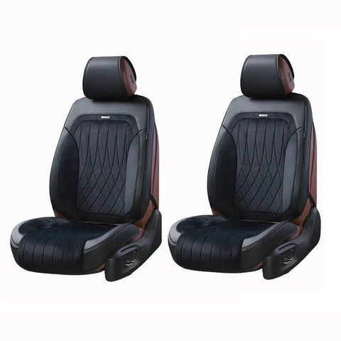 Чохли на передні сидіння алькантара 3D MODENA Чорні Elegant 700 236 El 700 236 фото
