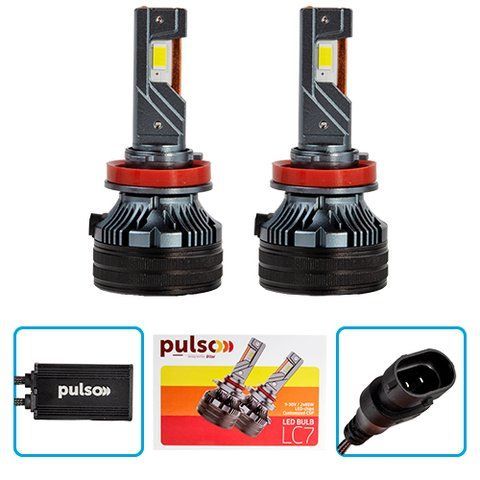 Лампы LED Pulso LC7-H11-H8-H9-H16-LED-chips Customized CSP 9-30V 2x85W 20000Lm 6000k LC7-H11-H8-H9-H16 фото