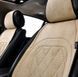 Накидки на передні сидіння з вентиляцією алькантара бежеві Elegant PARMA EL 700 704 EL 700 704 фото 3