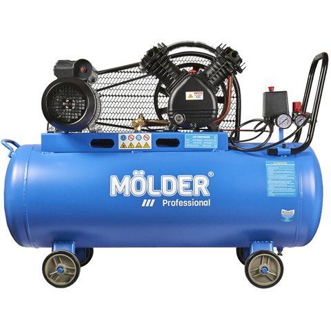 Компресор повітряний Molder з ресівером 100л, 336л/хв, 2200Вт MA31000 фото