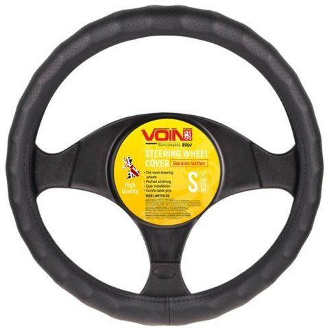 Чохол на кермо S 35-37 см шкіра VOIN VLOD-L892 BK S VLOD-L892 BK S фото