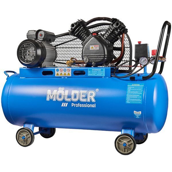 Компресор повітряний Molder з ресівером 100л, 336л/хв, 2200Вт MA31000 фото