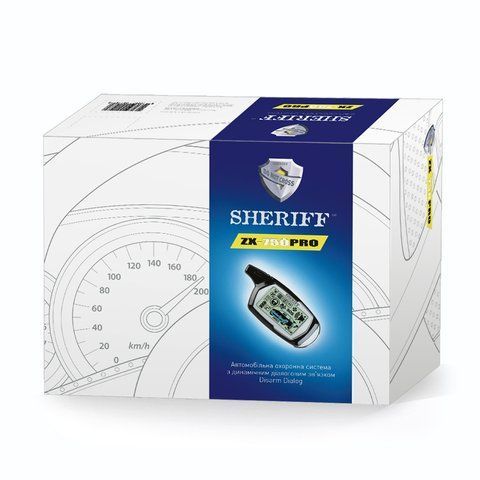 Автосигналізація двостороння Sheriff ZX-750PRO ZX-750PRO фото