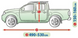 Тент на Пикап XL 530х195х160 см KEGEL Mobile Garage без кунга 5-4129-248-3020 5-4129-248-3020 фото 2
