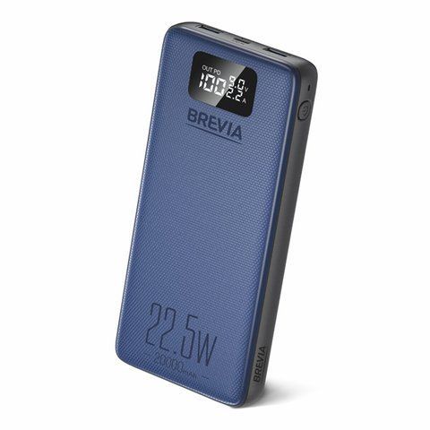 Повербанк (Power Bank) Brevia 20000mAh 22,5W Li-Pol, LCD 7912 фото