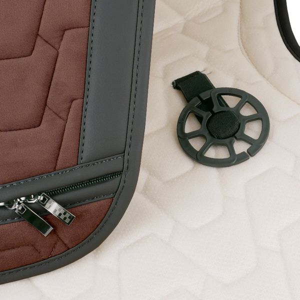 Комплект преміум накидок для сидінь BELTEX BX85120 Chicago black-coffee BX85120 фото