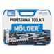Професійний набір інструментів у кейсі M&Ouml;LDER 1/2", 1/4" 72 T, CR-V, 94ед. MT60094 фото 5