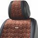 Комплект преміум накидок для сидінь BELTEX BX85120 Chicago black-coffee BX85120 фото 3