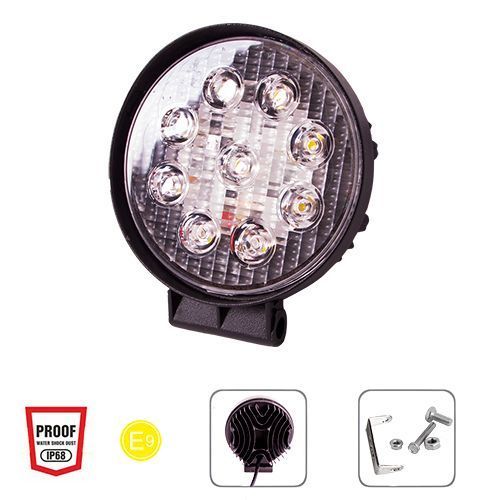 Фара світлодіодна 10-30V 27W 6000K Pulso WLP-27R1S5 WLP-27R1S5 фото