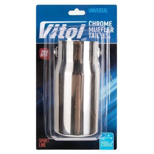 Насадка на глушник Vitol НГ-0471 d 64 мм з нержавійки НГ-0471 фото