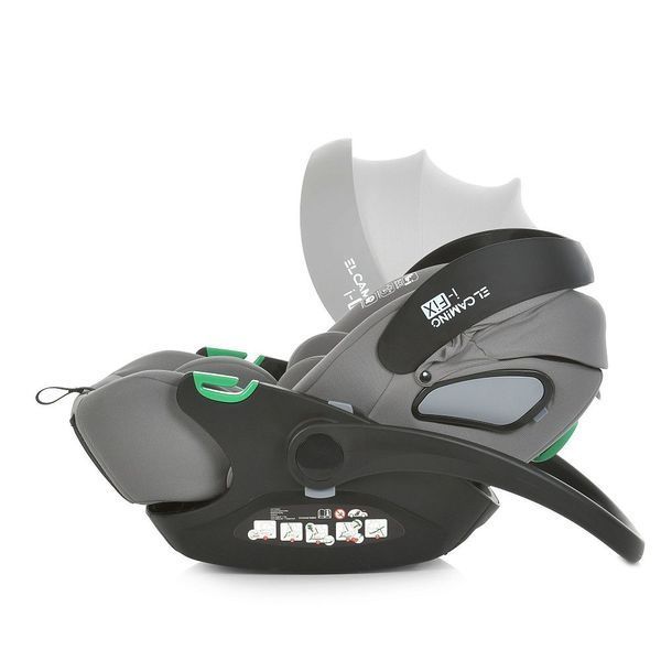 Автокресло детское ME 1110 i-FIX Simply Gray i-SIZE R129, рост ребенка 40-87см, рег.подголовник, 2 ур. Серый ME 1110 i-FIX Simply Gray фото