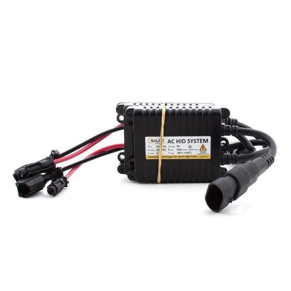 Комплект ксенону Solar H4 6000K 85V 35 W P43t-38 KET+Ballast+Wire, 2 шт. 4460 фото
