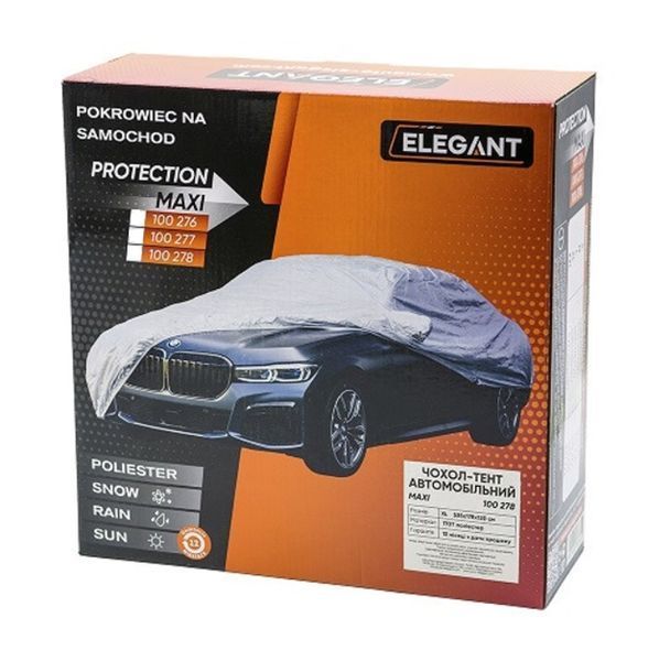 Тент на автомобиль Седан XL 535x178x120 см ELEGANT 100 278 El 100 278 фото