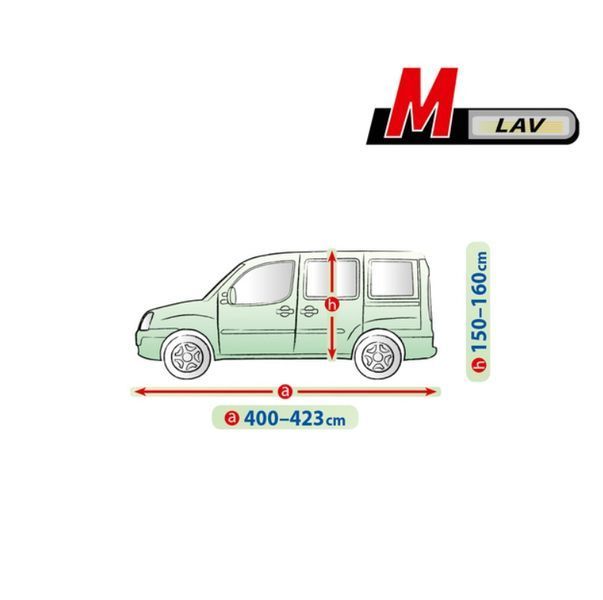 Тент на автомобиль Минивэн 423х180x148 см KEGEL Mobile Garage, LAV M 5-4135-248-3020 5-4135-248-3020 фото