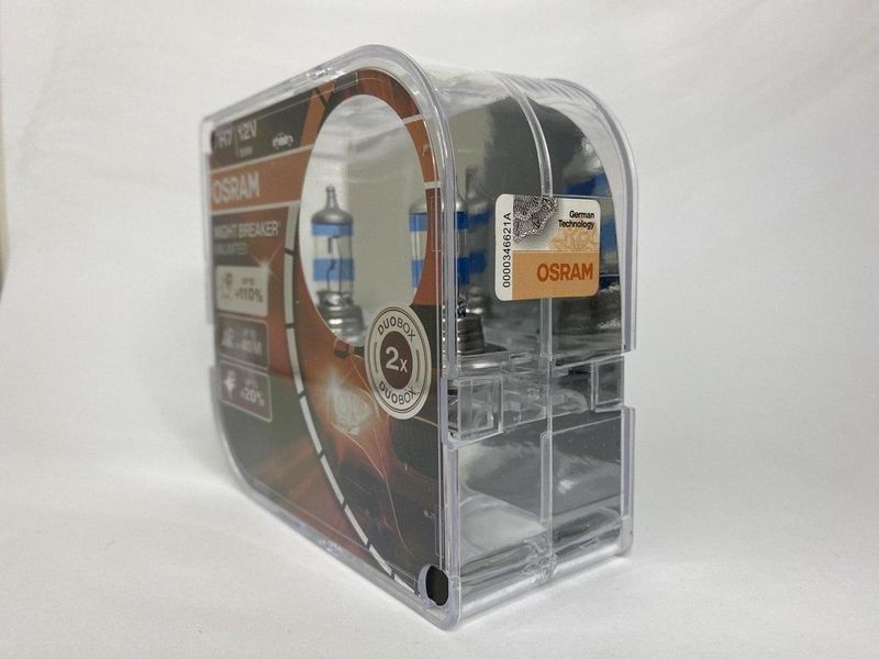 Лами галоген OSRAM H7 +110% Night Breaker Unlimited 1758029805 фото