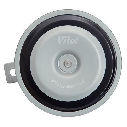 Сигнал електромагнітний дисковий 12В D110мм VITOL СА-1110 СА-1110 фото