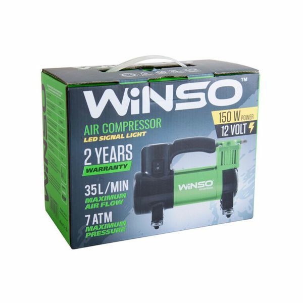 Компрессор автомобильный Winso 128000 7 Атм 35 л/мин 170 Вт 128000 фото