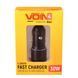 Автомобільний зарядний пристрій 2USB QC3.0 12-24V VOIN C-30207Q C-30207Q фото 2