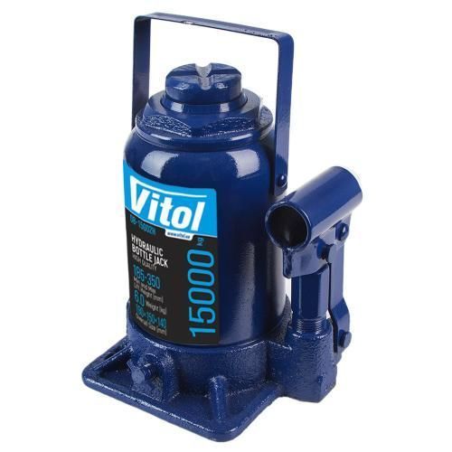 Домкрат гідравл телескоп 15 185 - 350мм 6кг Vitol DB-15002H DB-15002H фото