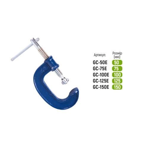 Струбцина столярная тип G 125мм Alloid GC-125E GC-125E фото
