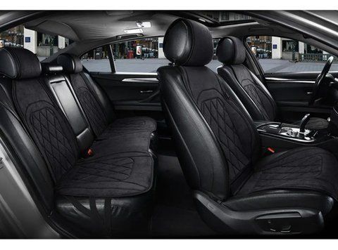 Накидки на сидіння з вентиляцією алькантара чорні Elegant PARMA EL 700 716 EL 700 716 фото