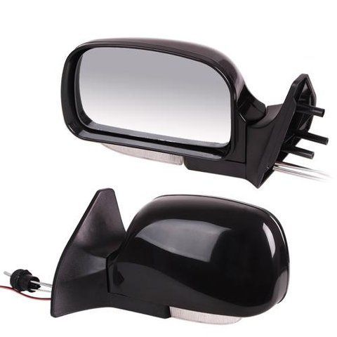 Дзеркала бічні Ваз 2108-2115 чорні з поворотниками Vitol ЗБ 3109П BLACK LED ЗБ 3109П BLACK LED фото