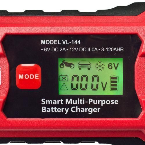Зарядное устройство импульсное 6-12В 4А VOIN VL-144 LCD VL-144 фото