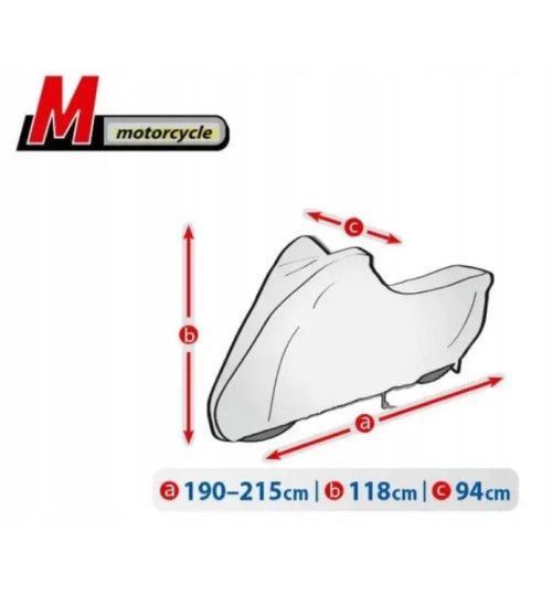Тент на мотоцикл 190-215х118х94 см (M) Basic Garage KEGEL 5-4172-248-3020 5-4172-248-3020 фото