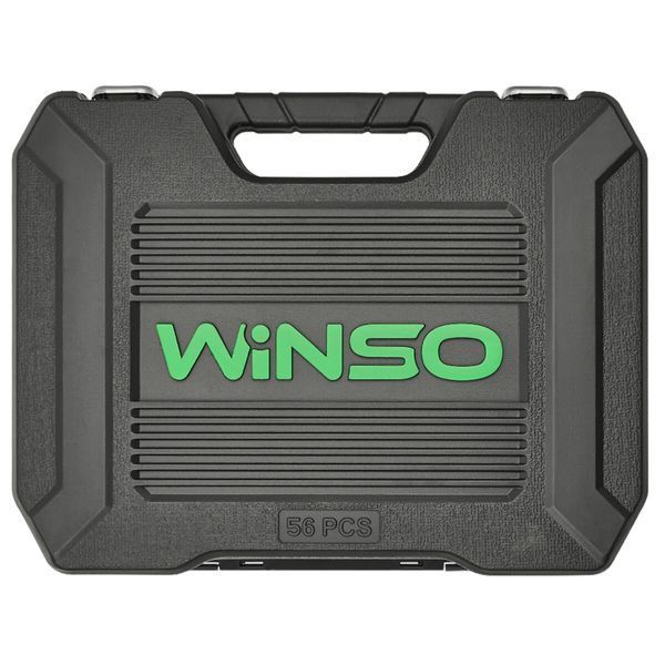 Професійний набір інструментів у кейсі Winso Pro 1/2", 1/4" 72Т, CR-V, 56од. 924056 фото