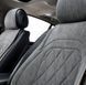 Накидки на сидіння з вентиляцією алькантара темно сірі Elegant PARMA EL 700 718 EL 700 718 фото 2