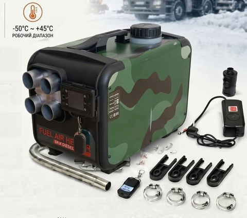 Автономний дизельний обігрівач 12/24/220V 5000Вт MILEX NO-L-50003 NO-L-50003 фото
