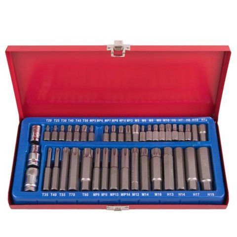 Набір біт 41 предмет шестигранники, SPLINE,TORX Alloid НБ-3841 НБ-3841 фото