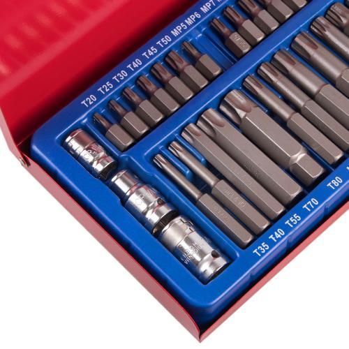 Набір біт 41 предмет шестигранники, SPLINE,TORX Alloid НБ-3841 НБ-3841 фото