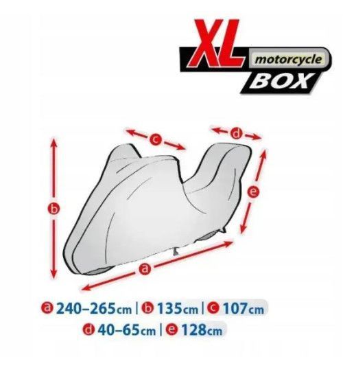 Тент на мотоцикл 240-265х135х107 см (XL Box) Basic Garage KEGEL 5-4177-248-3020 5-4177-248-3020 фото