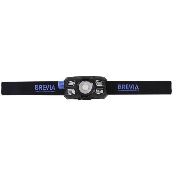 Фонарь налобный Brevia 14150WZX1 400Lm, 5W LED, Zoom, Sensor, 1400mAh IP65 14150WZX1 фото