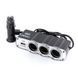 Розгалужувач прикурювача 3в1 + USB 12В Carlife CS301 CS301 фото 2