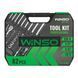 Профессиональный набор инструментов в кейсе Winso Pro 1/2", 1/4" 72 T, CR-V, 82 ед. 924082 фото 4