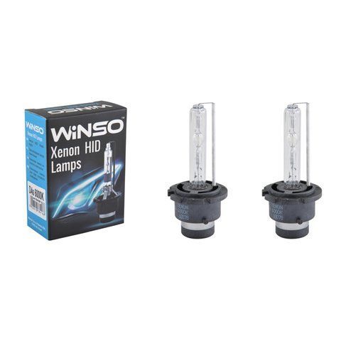 Ксенонова лампа Winso D4S 6000K, 85V, 35W комплект 2шт 784160 фото