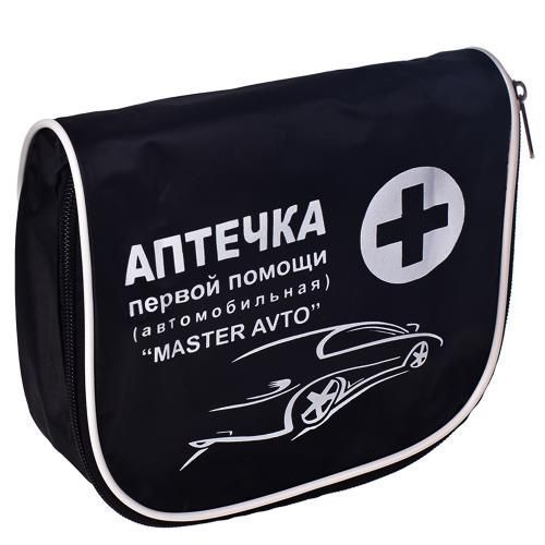 Аптечка автомобільна АМА-1 до 9 осіб в сумці Master Avto фото